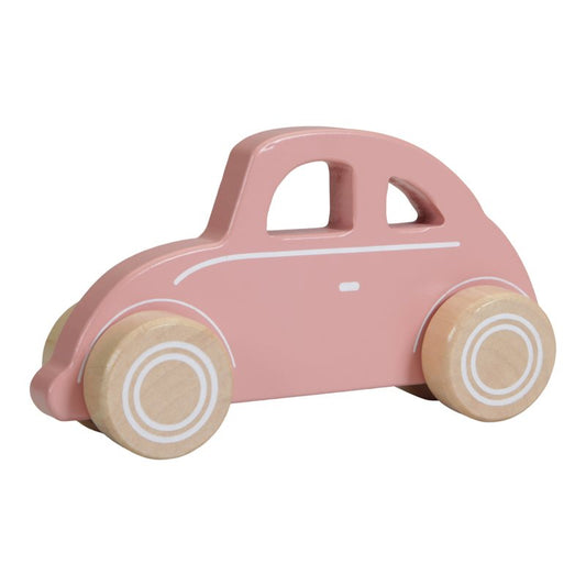 Produktbild: little dutch - Holzauto Rosa von little dutch im Onlineshop von dasMikruli - Dein Shop für Baby Erstausstattung