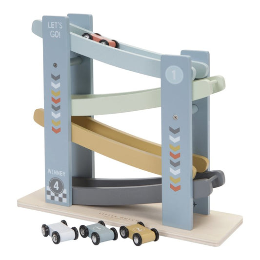 Produktbild: little dutch - Holzrollbahn Auto von little dutch im Onlineshop von dasMikruli - Dein Shop für Baby Erstausstattung