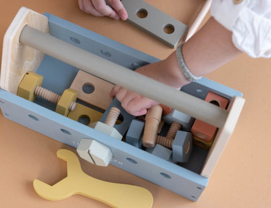 Produktbild: Werkzeugkasten von little dutch im Onlineshop von dasMikruli - Dein Shop für Baby Erstausstattung