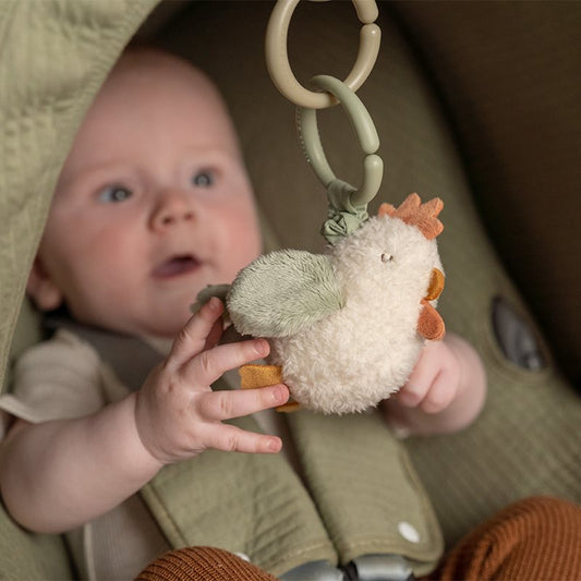 Produktbild: Zittertier Huhn Little Farm von little dutch im Onlineshop von dasMikruli - Dein Shop für Baby Erstausstattung