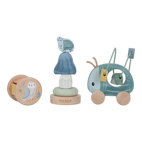 Little Dutch - Geschenkset Holz - Forest Friends