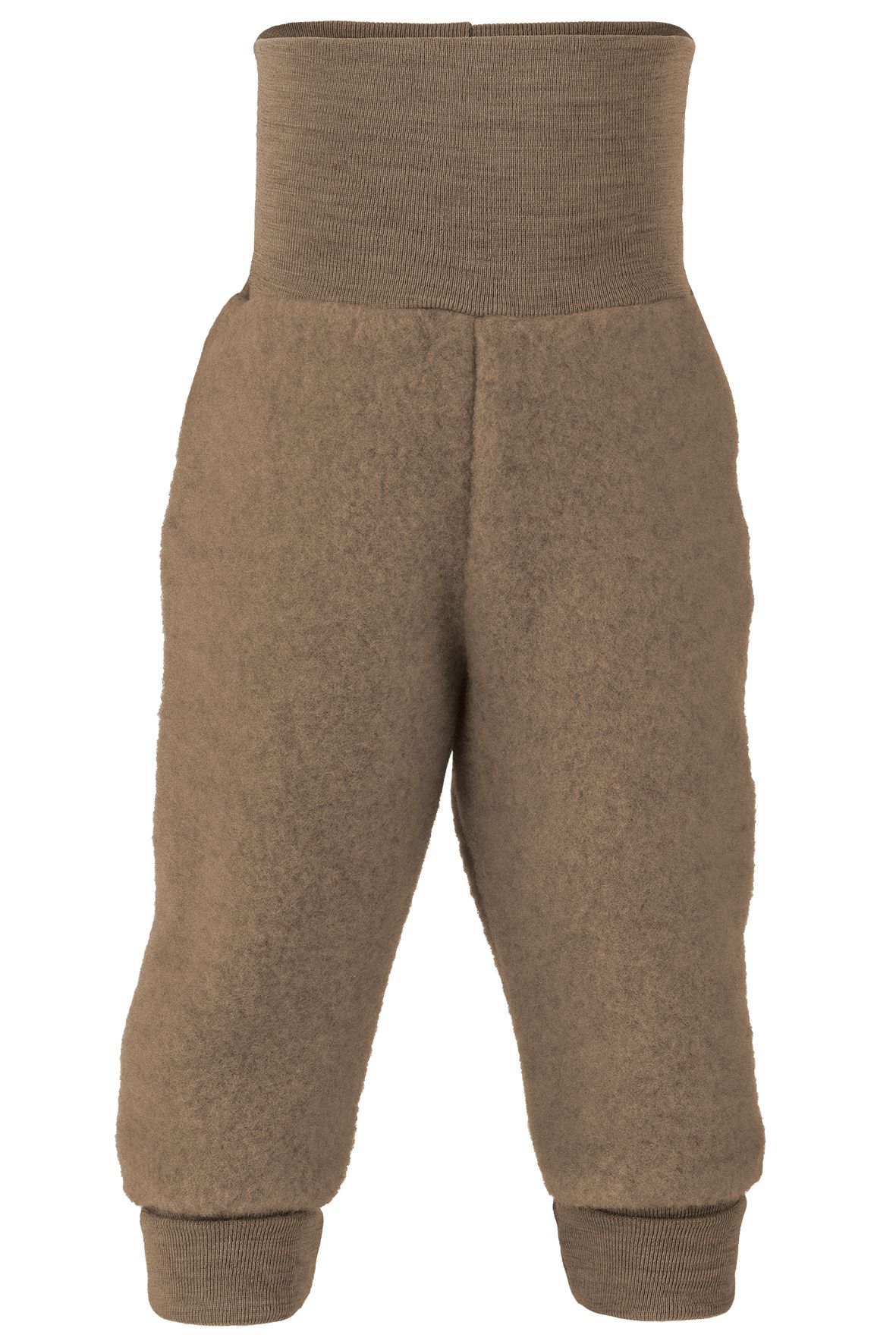 Engel Baby Hose aus 100% Schurwolle - Walnuss melange