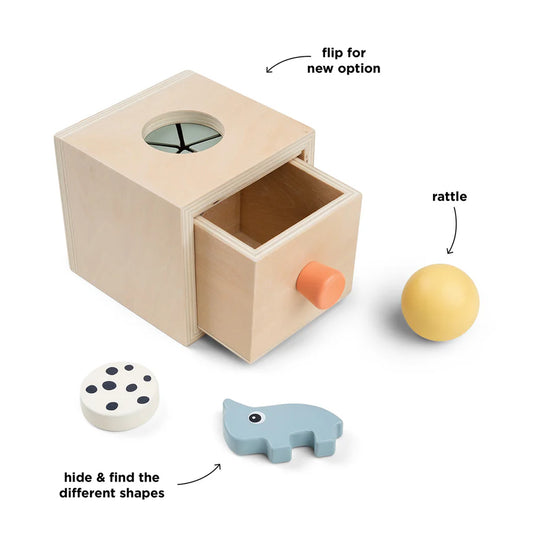 Produktbild: hide& find box nozo von donebydeer im Onlineshop von dasMikruli - Dein Shop für Baby Erstausstattung