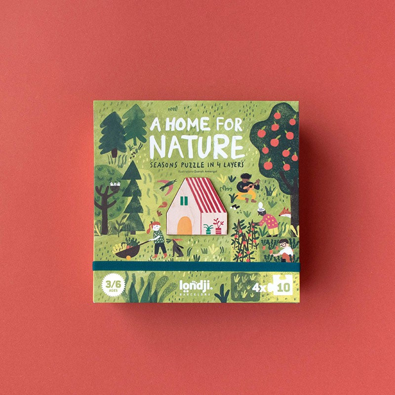 Produktbild: londji Puzzle A home for nature von londji im Onlineshop von dasMikruli - Dein Shop für Baby Erstausstattung
