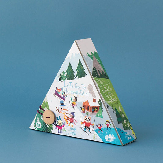 Produktbild: londji Puzzle let's go to the mountain von londji im Onlineshop von dasMikruli - Dein Shop für Baby Erstausstattung