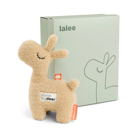 Produktbild: Donebydeer - Plüschtier Geschenkbox Lalee - Sand von donebydeer im Onlineshop von dasMikruli - Dein Shop für Baby Erstausstattung
