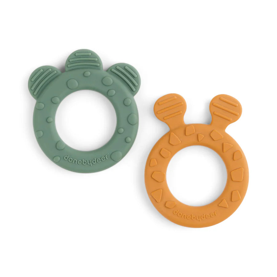 Beißring 2-er Pack Deer friends