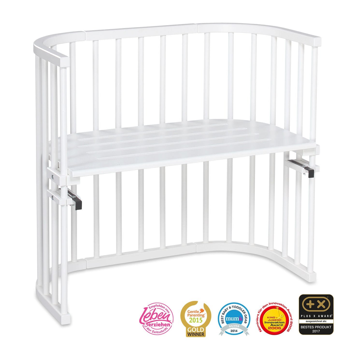 Babybay - Beistellbett das Original Weiß lackiert