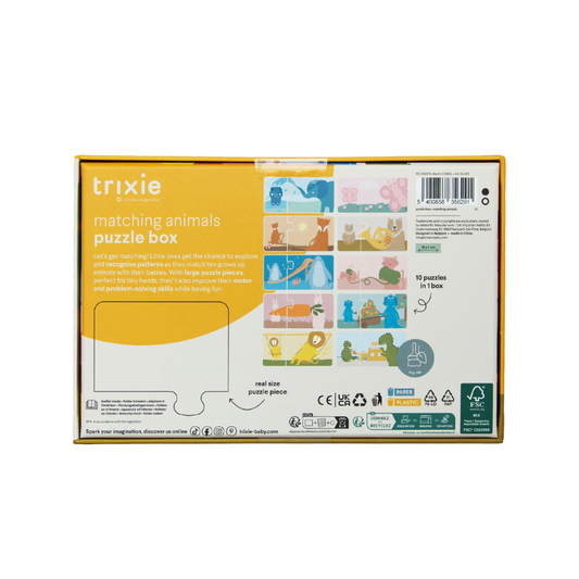 Trixie - Puzzle Box - zusammengehörende Tiere