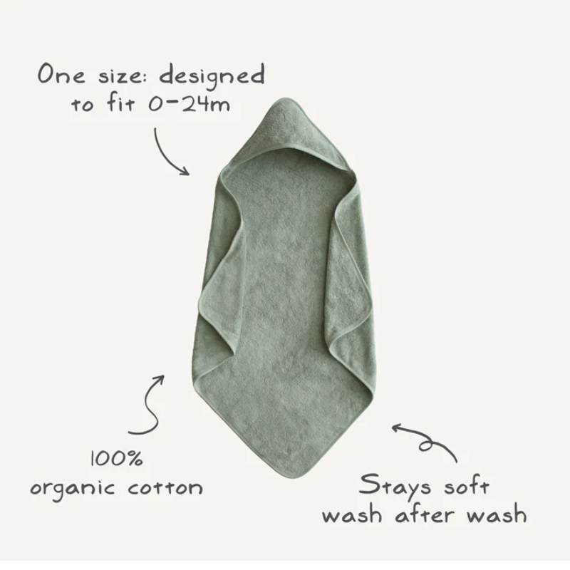 Mushie - Kapuzenhandtuch