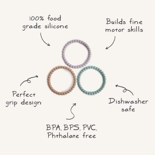 Produktbild: Mushie - Beißring von Mushie im Onlineshop von dasMikruli - Dein Shop für Baby Erstausstattung