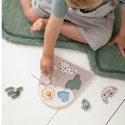 Produktbild: Donebydeer - Steckpuzzle von donebydeer im Onlineshop von dasMikruli - Dein Shop für Baby Erstausstattung