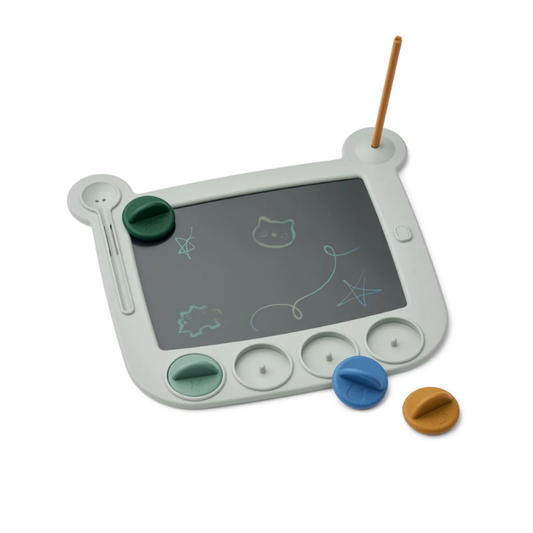 Produktbild: Liewood - Venzora LCD Zeichenbrett mit Stempeln von Liewood im Onlineshop von dasMikruli - Dein Shop für Baby Erstausstattung