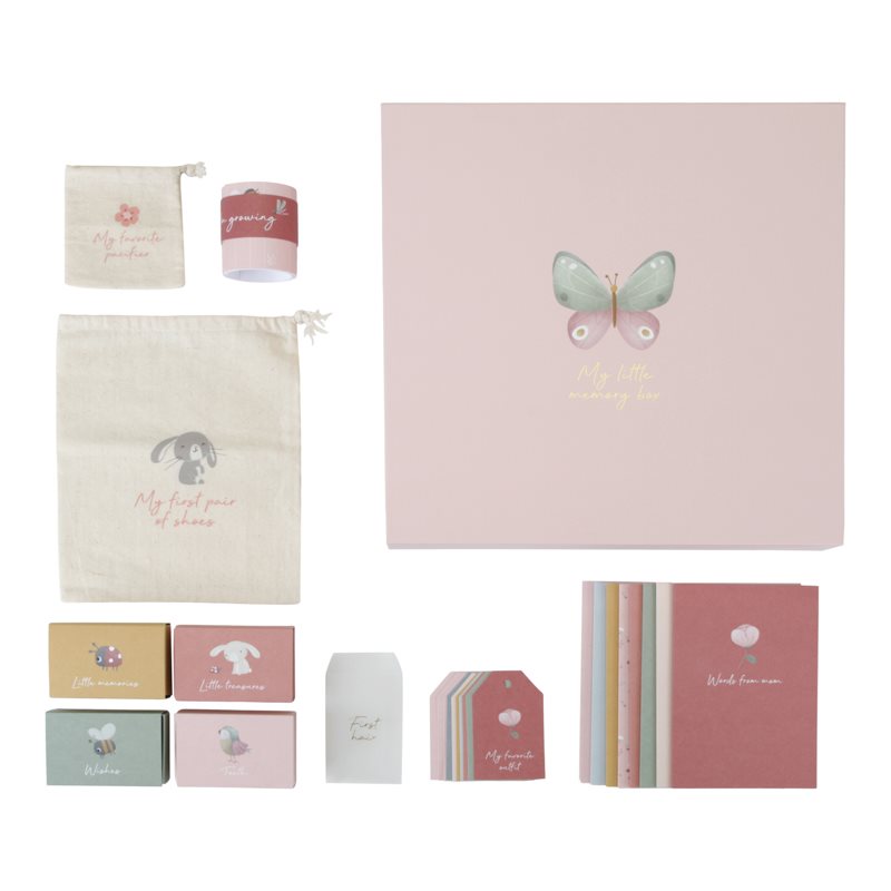 Bewahren Sie die Erinnerungen an die Kindheit Ihres Babys in dieser luxuriösen Little Dutch-Erinnerungsbox auf.