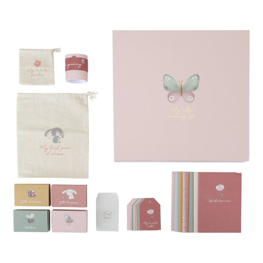 Produktbild: little dutch - Erinnerungsbox Flowers&Butterflies von little dutch im Onlineshop von dasMikruli - Dein Shop für Baby Erstausstattung