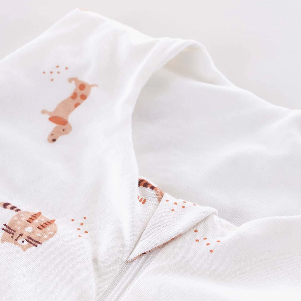 Träumeland - Schlafsack light "to-Go" - cats & dogs