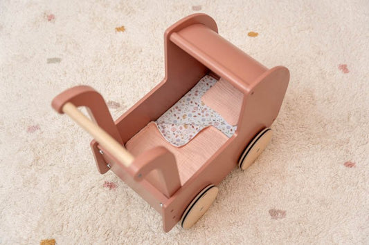 Produktbild: little dutch - Puppenwagen von little dutch im Onlineshop von dasMikruli - Dein Shop für Baby Erstausstattung