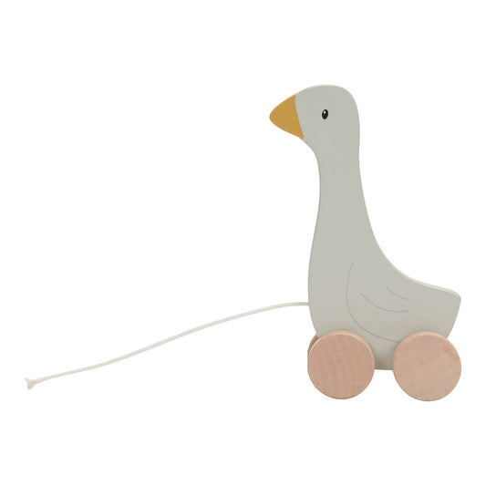 Produktbild: little dutch - Nachziehtier Little Goose von little dutch im Onlineshop von dasMikruli - Dein Shop für Baby Erstausstattung