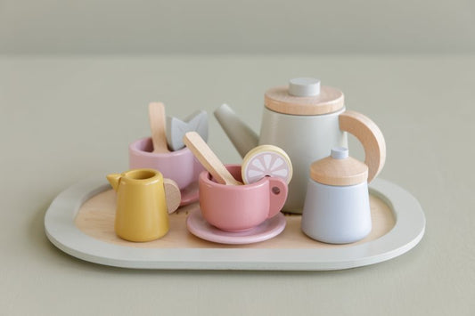 Produktbild: Teeservice Holz von little dutch im Onlineshop von dasMikruli - Dein Shop für Baby Erstausstattung