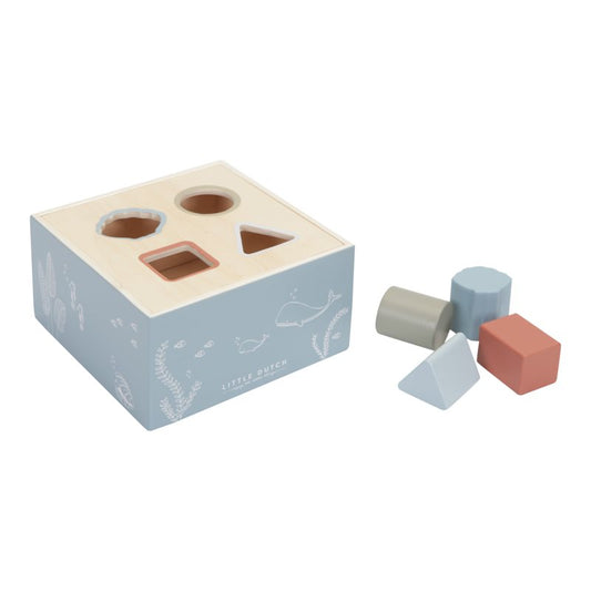 Produktbild: little dutch - Formen-Steckspiel Ocean von little dutch im Onlineshop von dasMikruli - Dein Shop für Baby Erstausstattung