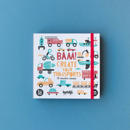 Produktbild: londji Stempel BAM! Transports von londji im Onlineshop von dasMikruli - Dein Shop für Baby Erstausstattung