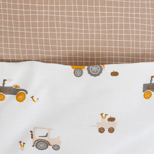 Produktbild: Bettwäsche Kleine Farm von Träumeland im Onlineshop von dasMikruli - Dein Shop für Baby Erstausstattung