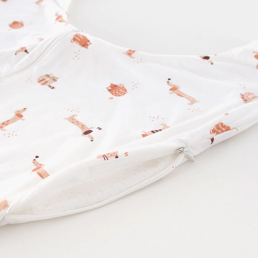 Produktbild: Träumeland - Schlafsack light "to-Go" - cats & dogs von Träumeland im Onlineshop von dasMikruli - Dein Shop für Baby Erstausstattung