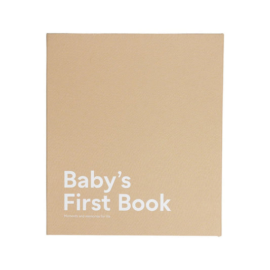 Produktbild: Baby's First Book von DesignLetters im Onlineshop von dasMikruli - Dein Shop für Baby Erstausstattung