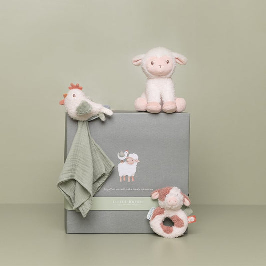 Produktbild: little dutch - Geschenkset Little Farm von little dutch im Onlineshop von dasMikruli - Dein Shop für Baby Erstausstattung