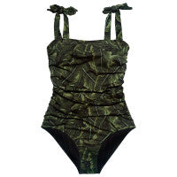 underprotection - Bianca Schwangerschaftsbadeanzug Grün