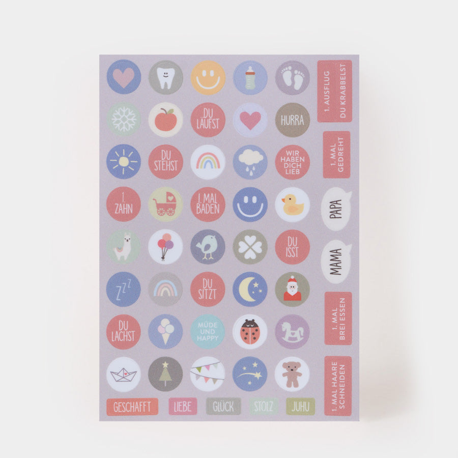 Kartenmarie - Milestonekarten Küken Box