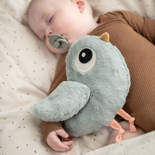 Produktbild: Kuscheltier Klein Birdee Blau von donebydeer im Onlineshop von dasMikruli - Dein Shop für Baby Erstausstattung