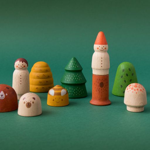 Produktbild: Holzspielzeug Wald von londji im Onlineshop von dasMikruli - Dein Shop für Baby Erstausstattung