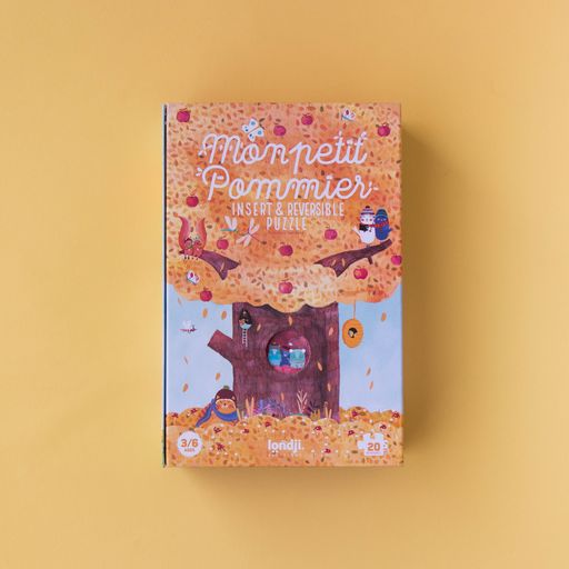 Produktbild: londji Puzzle doppelseitig Mon Petit Pommier von londji im Onlineshop von dasMikruli - Dein Shop für Baby Erstausstattung