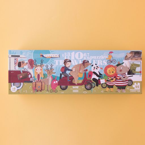 Produktbild: londji Puzzle 10 Travellers von londji im Onlineshop von dasMikruli - Dein Shop für Baby Erstausstattung