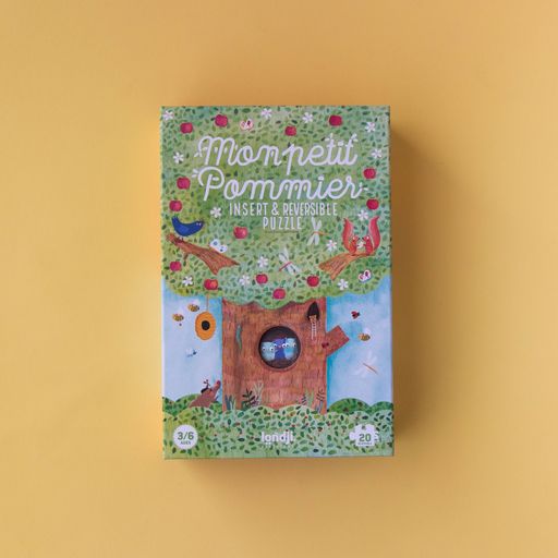 Produktbild: londji Puzzle doppelseitig Mon Petit Pommier von londji im Onlineshop von dasMikruli - Dein Shop für Baby Erstausstattung