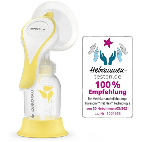Produktbild: Harmony manuel Milchpumpe von Medela im Onlineshop von dasMikruli - Dein Shop für Baby Erstausstattung