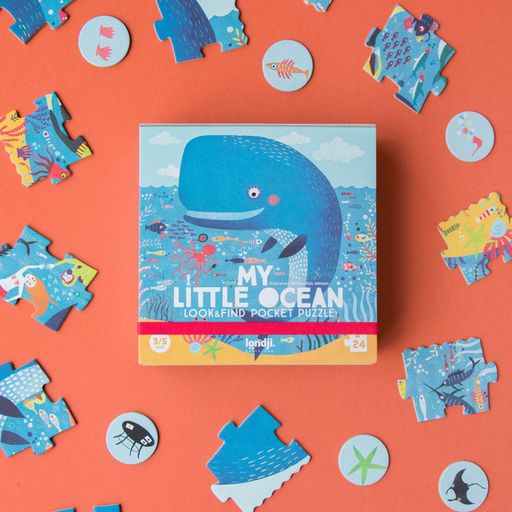 Produktbild: londji Pocket Puzzle My little Ocean von londji im Onlineshop von dasMikruli - Dein Shop für Baby Erstausstattung