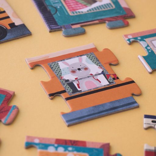 Produktbild: londji - Puzzle 10 Travellers von londji im Onlineshop von dasMikruli - Dein Shop für Baby Erstausstattung