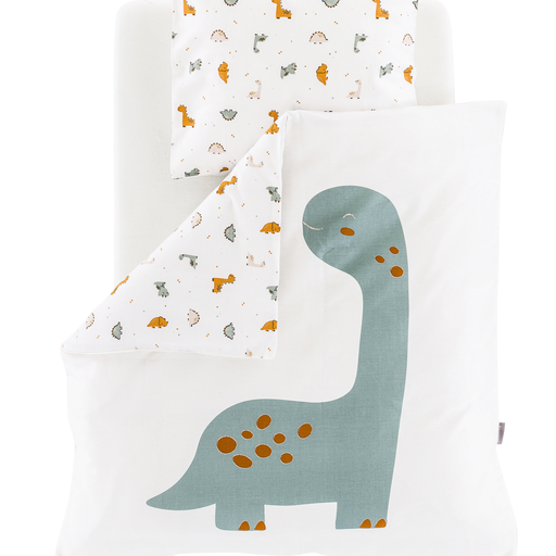 Produktbild: Bettwäsche Dinolino von Träumeland im Onlineshop von dasMikruli - Dein Shop für Baby Erstausstattung