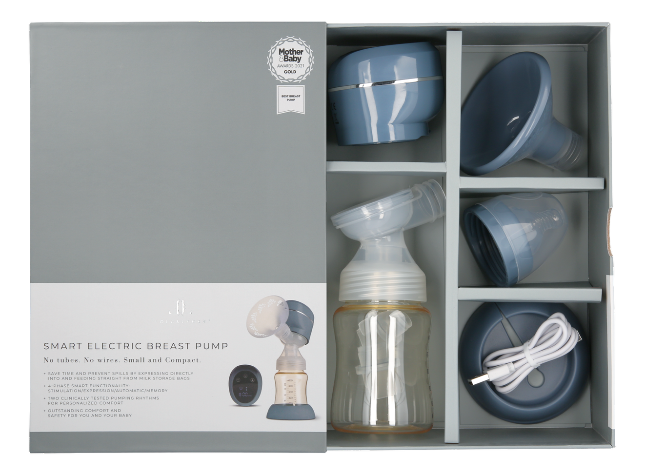Produktbild: Lola&Lykke - Milchpumpe von Lola&Lykke im Onlineshop von dasMikruli - Dein Shop für Baby Erstausstattung