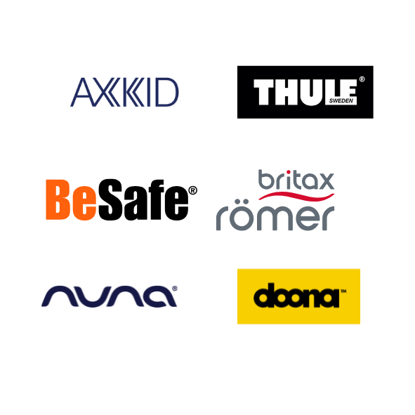 Kindersitzfirmen Logos