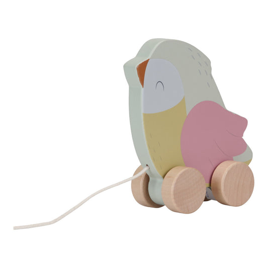 Produktbild: Little Dutch - Nachziehtier Vogel von little dutch im Onlineshop von dasMikruli - Dein Shop für Baby Erstausstattung