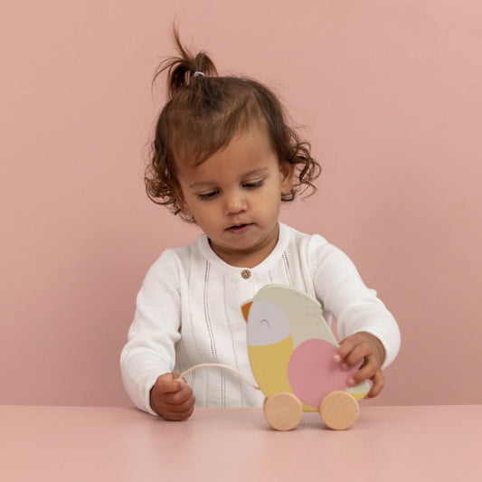 Produktbild: Little Dutch - Nachziehtier Vogel von little dutch im Onlineshop von dasMikruli - Dein Shop für Baby Erstausstattung