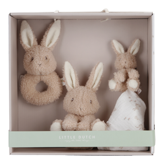 Produktbild: little dutch - Geschenkset Baby Bunny von little dutch im Onlineshop von dasMikruli - Dein Shop für Baby Erstausstattung