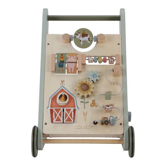 Produktbild: little dutch - Laufwagen Little Farm von little dutch im Onlineshop von dasMikruli - Dein Shop für Baby Erstausstattung