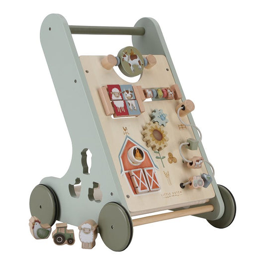 Produktbild: little dutch - Laufwagen Little Farm von little dutch im Onlineshop von dasMikruli - Dein Shop für Baby Erstausstattung
