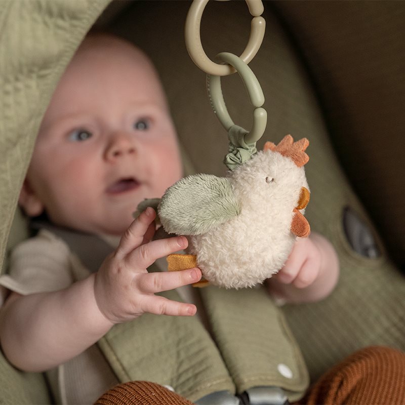 Produktbild: Little Dutch - Zittertier Huhn Little Farm von little dutch im Onlineshop von dasMikruli - Dein Shop für Baby Erstausstattung