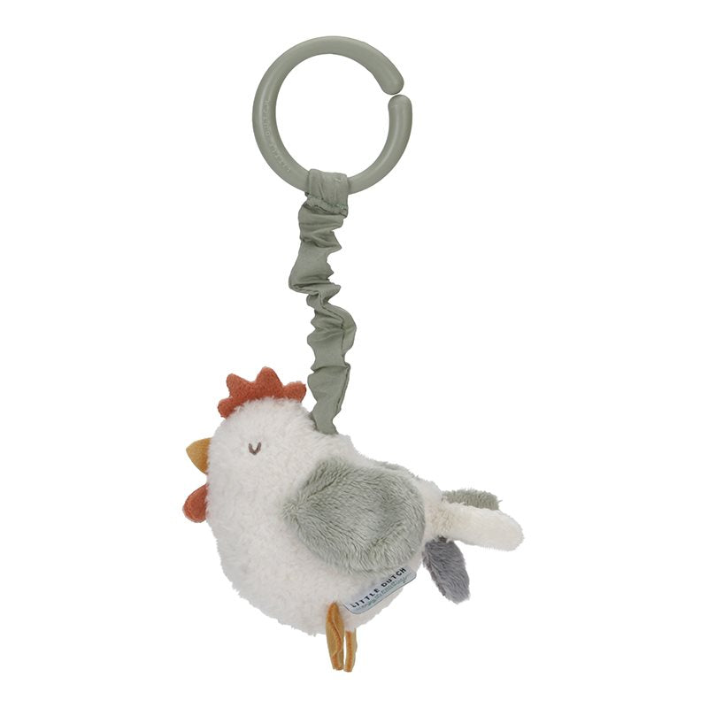 Produktbild: Little Dutch - Zittertier Huhn Little Farm von little dutch im Onlineshop von dasMikruli - Dein Shop für Baby Erstausstattung