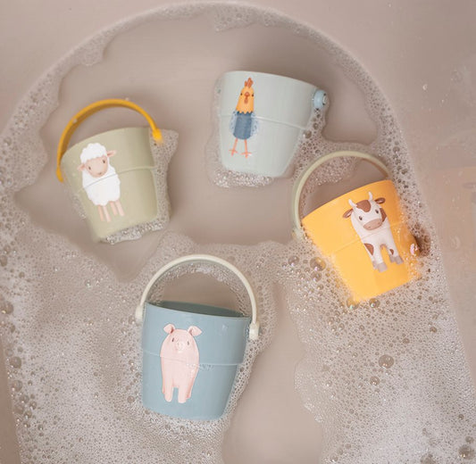 Produktbild: Little Dutch - Badebecher Little Farm von little dutch im Onlineshop von dasMikruli - Dein Shop für Baby Erstausstattung